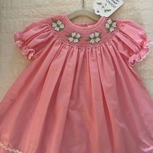 Smocked Dogwood Dress 
By Dogwood Smocking Company